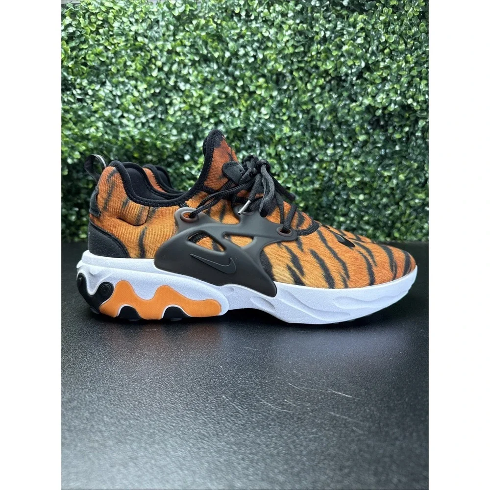 Nike React Presto GS Tiger Athletic Shoes Men's Size 12 Sneakers